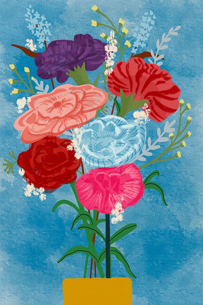 Feel Better Blooms art print by Juliet Rose Philips for $57.95 CAD