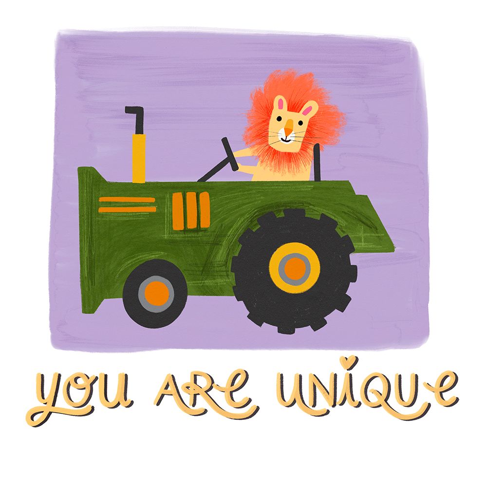 You Are Unique art print by Juliet Rose Philips for $57.95 CAD