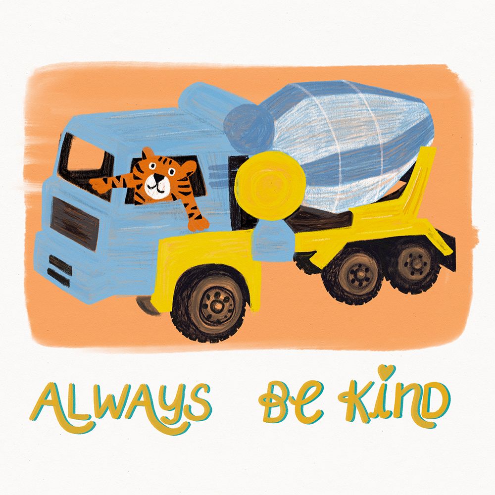 Always Be Kind art print by Juliet Rose Philips for $57.95 CAD