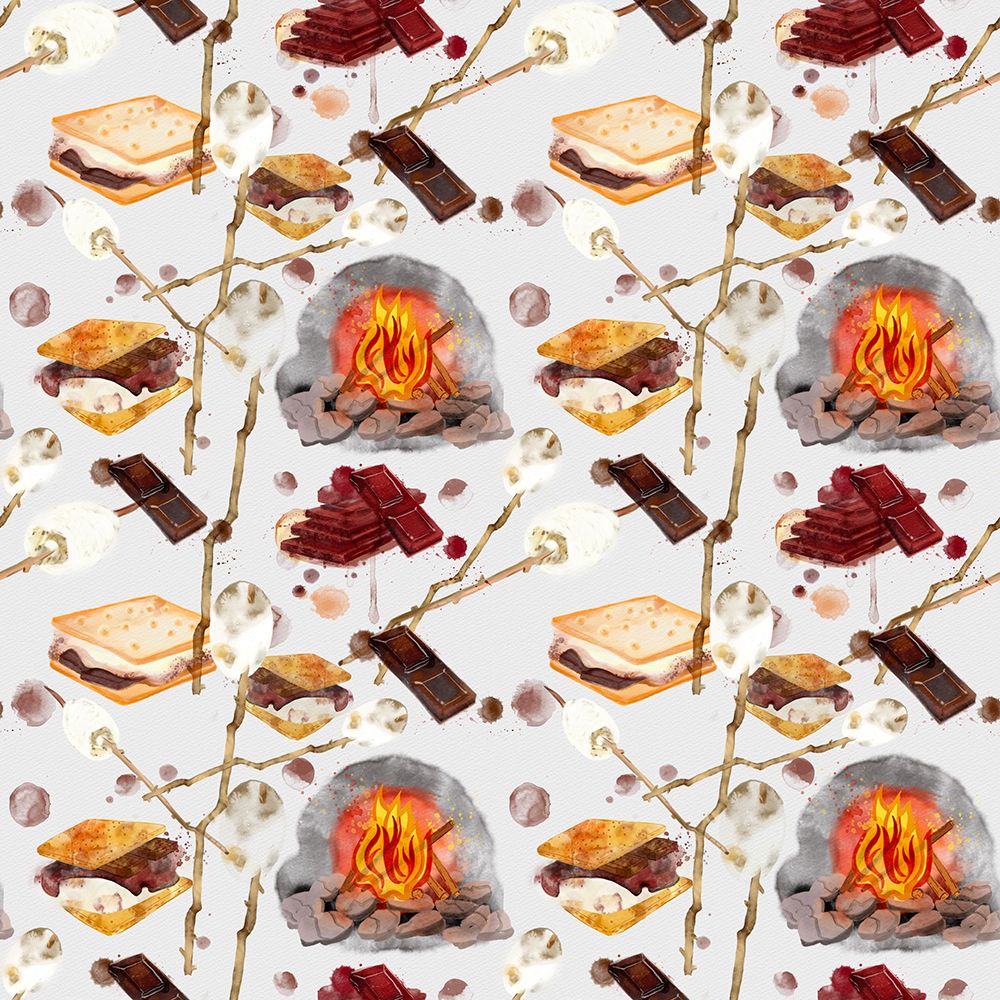 Eat Smores art print by Juliet Rose Philips for $57.95 CAD