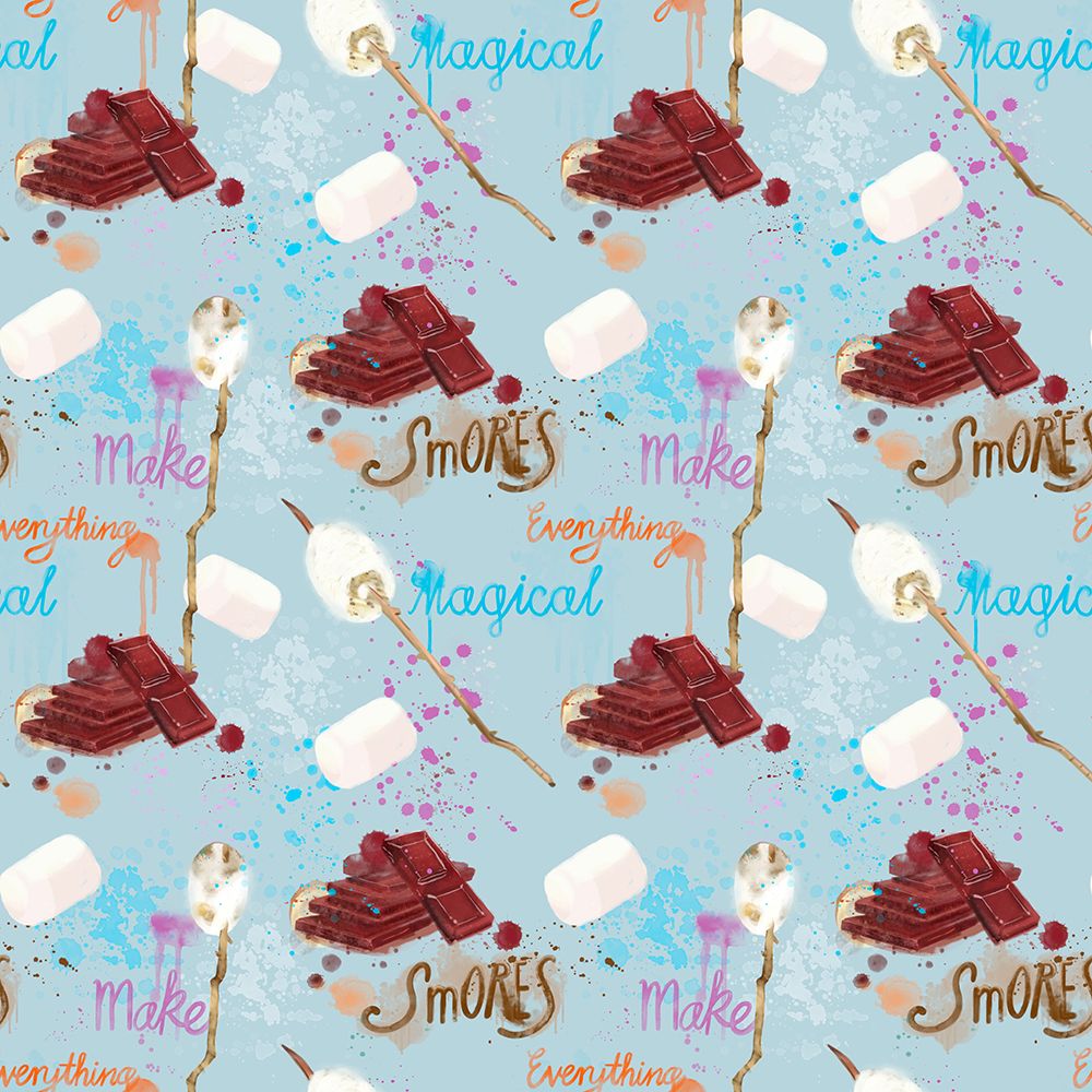 Smores Pattern 2 art print by Juliet Rose Philips for $57.95 CAD