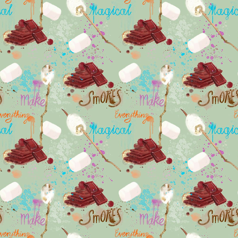 Smores Pattern 3 art print by Juliet Rose Philips for $57.95 CAD