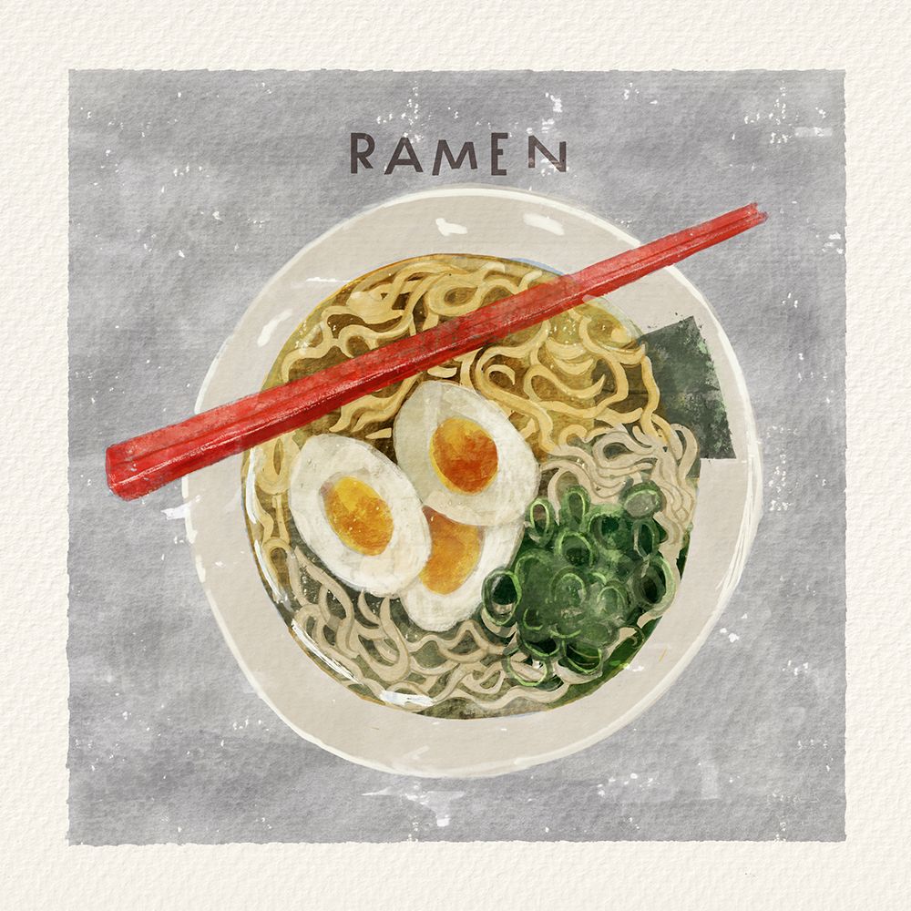 Ramen Yum 1 art print by Juliet Rose Philips for $57.95 CAD
