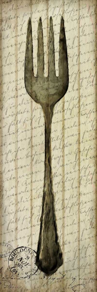 Antique Fork art print by Kimberly Allen for $57.95 CAD