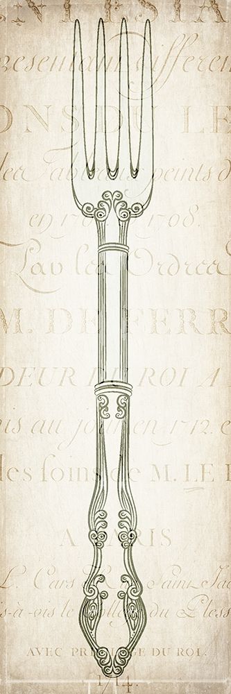 Cutlery 1 art print by Kimberly Allen for $57.95 CAD