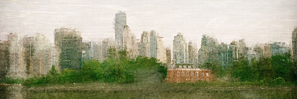 Vancouver Skyline art print by Allen Kimberly for $57.95 CAD
