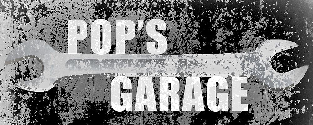 Pops Garage art print by Allen Kimberly for $57.95 CAD