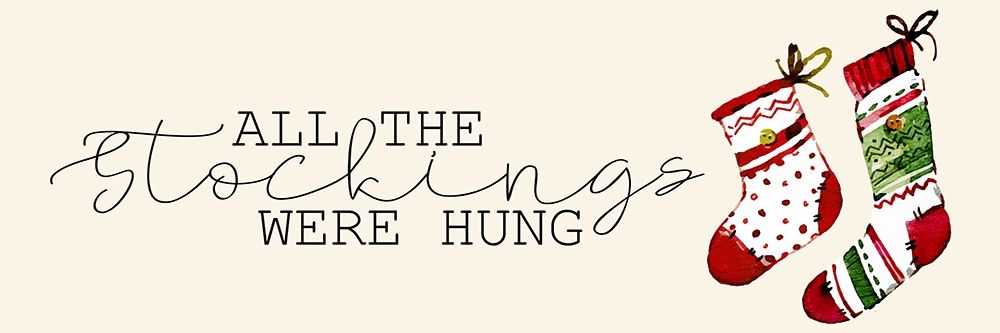 All the Stockings art print by Kimberly Allen for $57.95 CAD