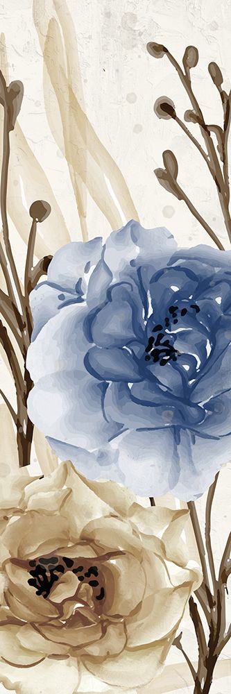Blue Notes Panel 2 art print by Kimberly Allen for $57.95 CAD