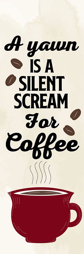 A Yawn art print by Kimberly Allen for $57.95 CAD