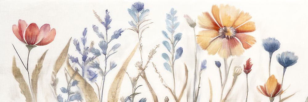 Wildflower Panel art print by Kimberly Allen for $57.95 CAD