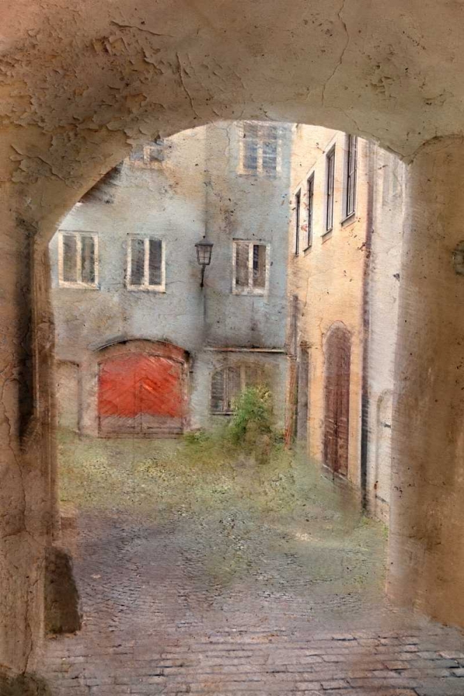 Courtyard art print by Kimberly Allen for $57.95 CAD