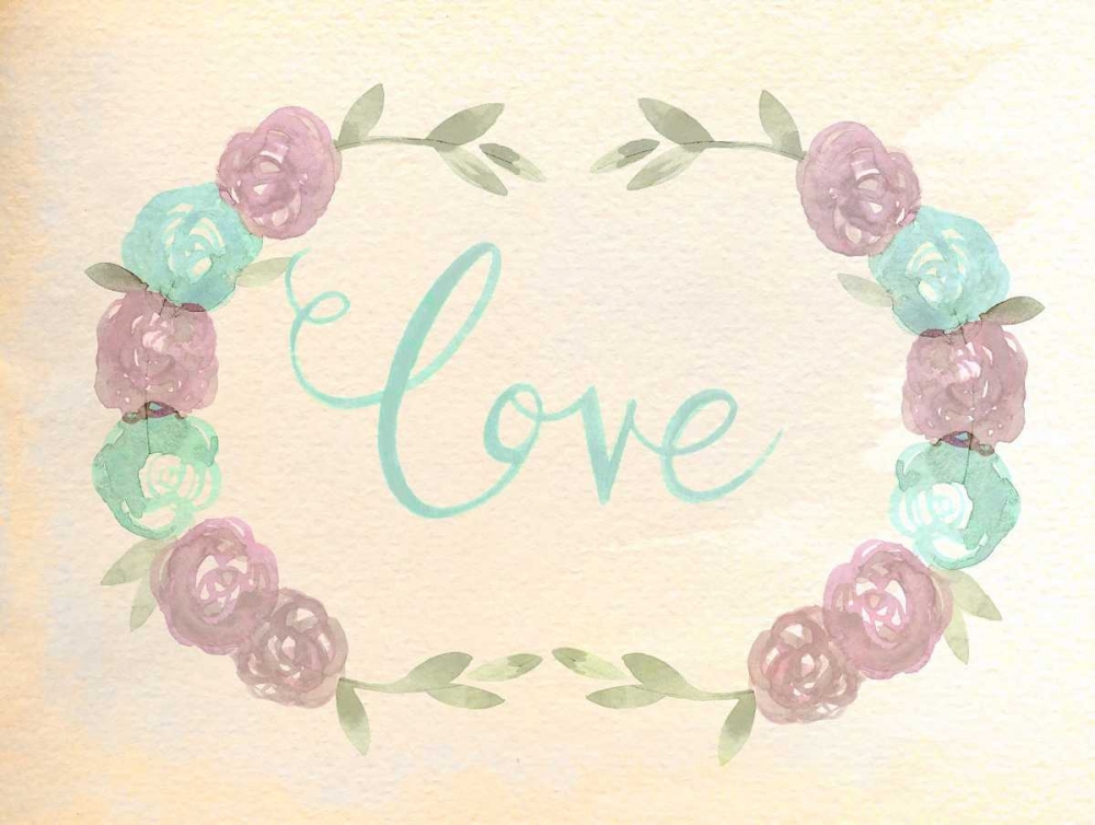 Flowered Love art print by Kimberly Allen for $57.95 CAD