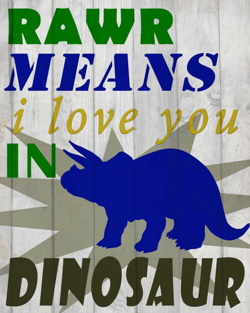 Rawr Means art print by Kimberly Allen for $57.95 CAD