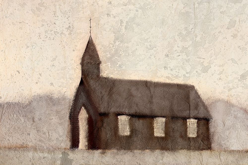 Mountain Church art print by Allen Kimberly for $57.95 CAD