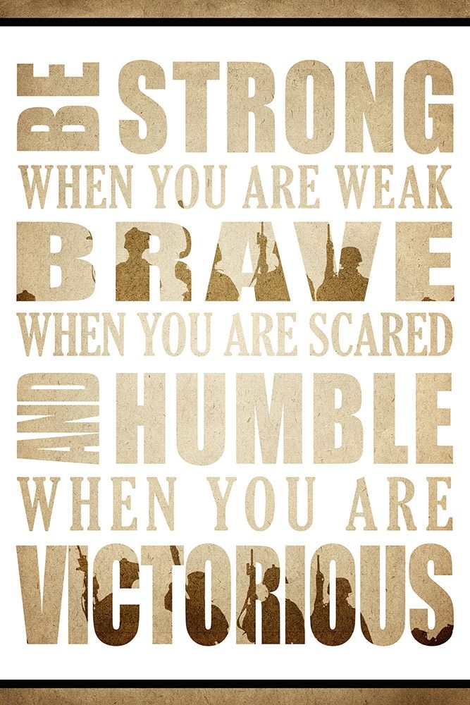 Be Strong art print by Kimberly Allen for $57.95 CAD