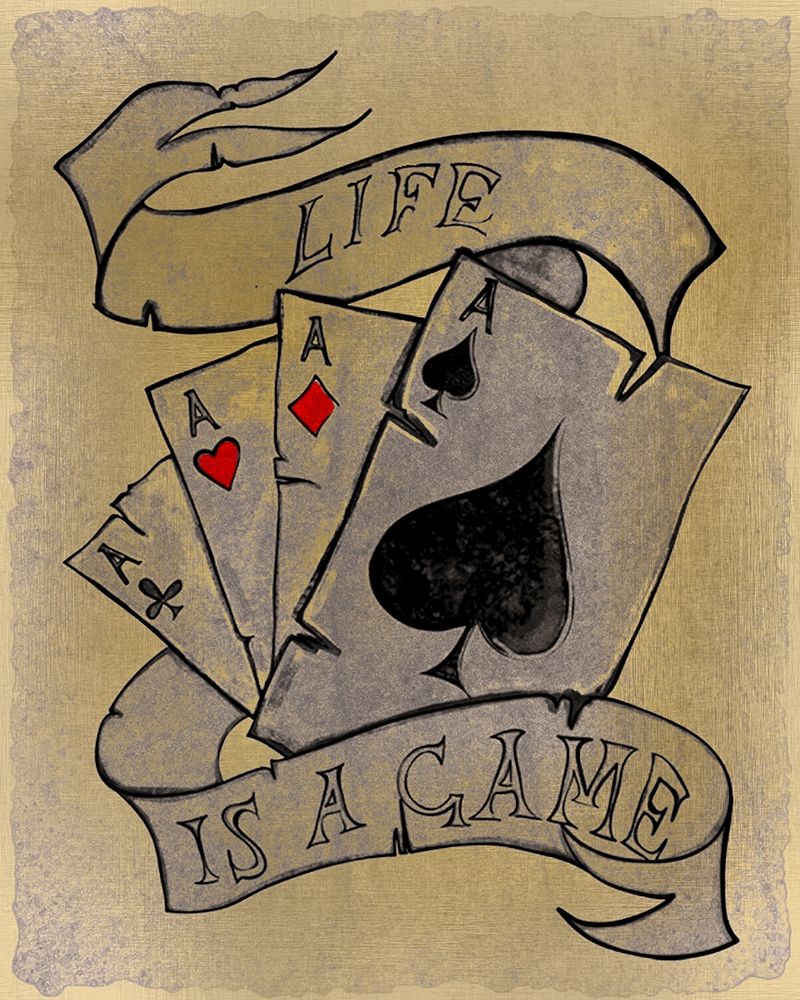 Life is a Game art print by Allen Kimberly for $57.95 CAD