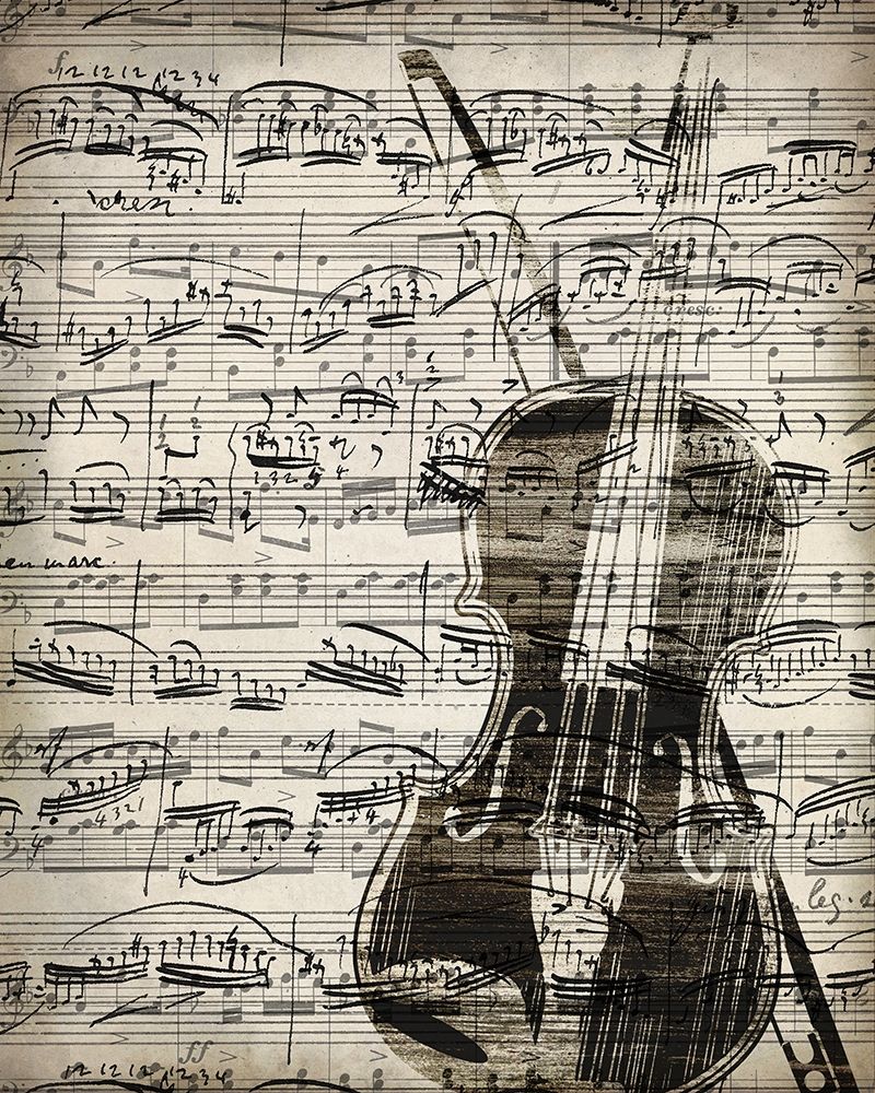 Music Sheets 1 art print by Kimberly Allen for $57.95 CAD