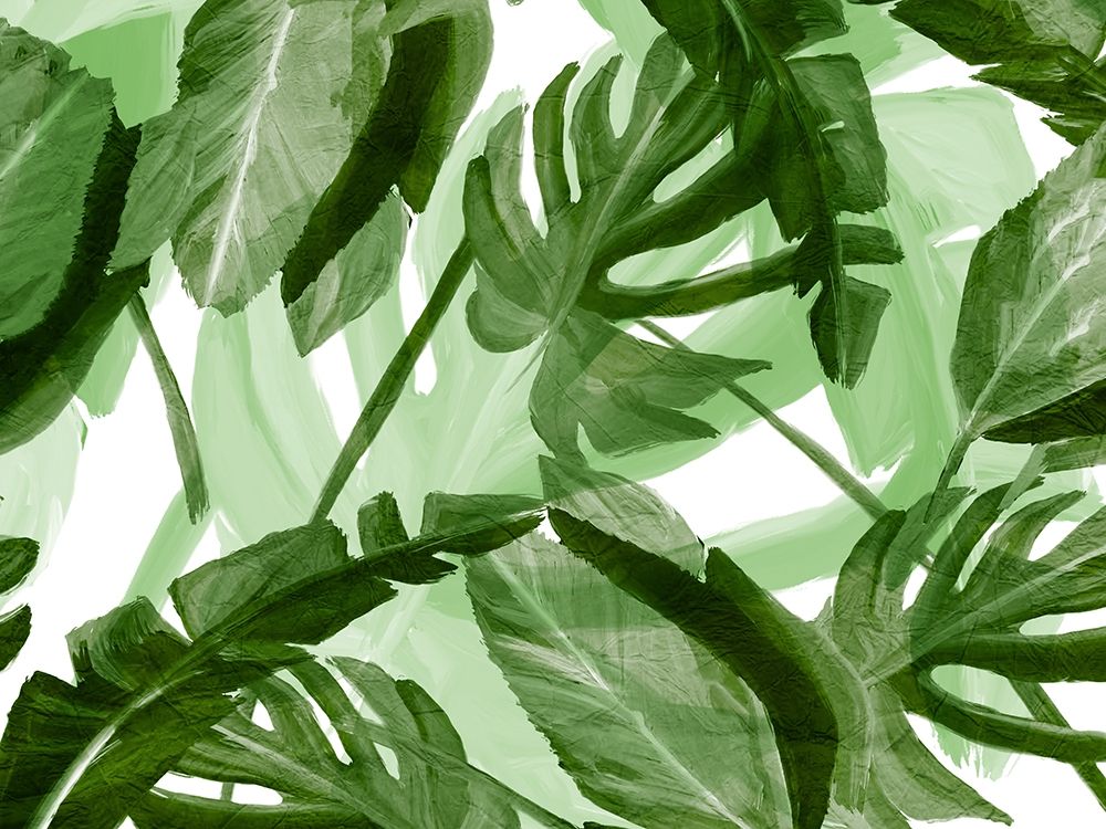 Tropic Green 3 art print by Allen Kimberly for $57.95 CAD