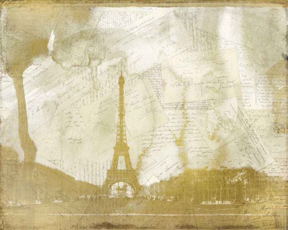 Letters from Paris art print by Kimberly Allen for $57.95 CAD