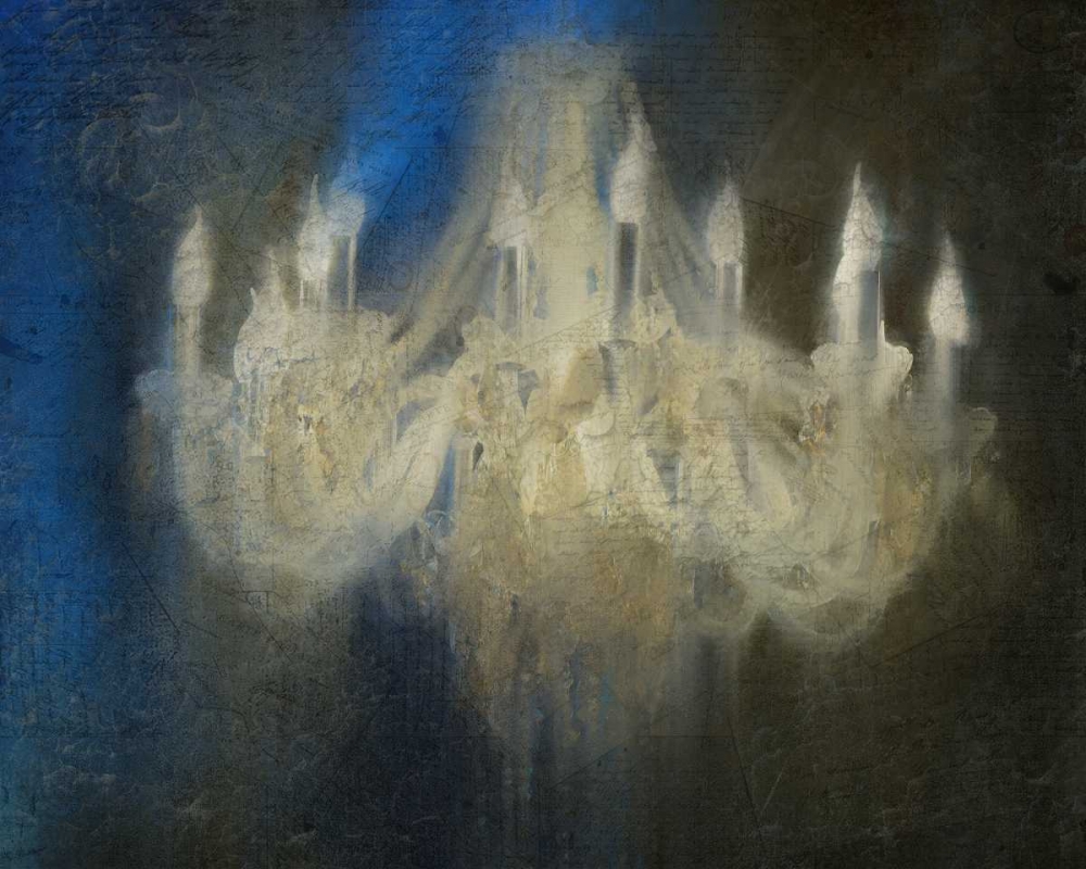 Ghostly Chandelier art print by Kimberly Allen for $57.95 CAD
