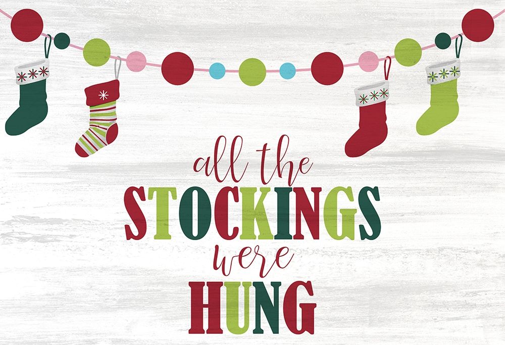 All the Stockings art print by Kimberly Allen for $57.95 CAD