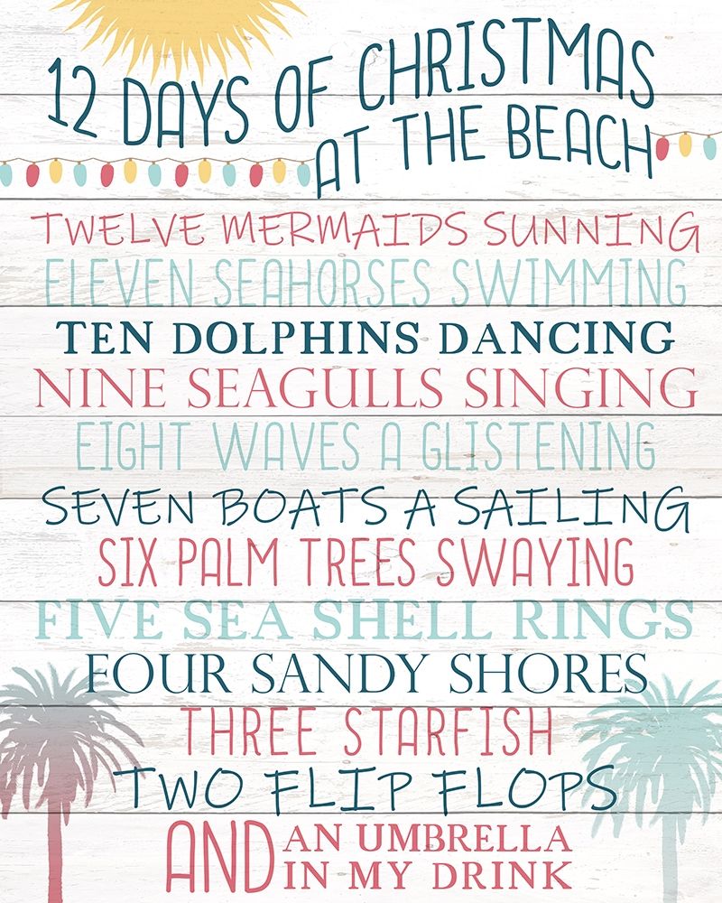 12 Days of Christmas art print by Kimberly Allen for $57.95 CAD