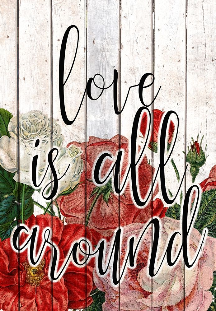 Love is All Around art print by Kimberly Allen for $57.95 CAD