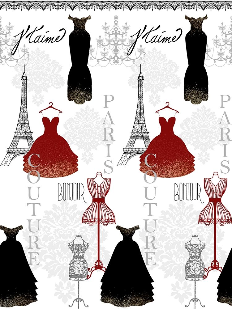Paris Couture 2 art print by Allen Kimberly for $57.95 CAD