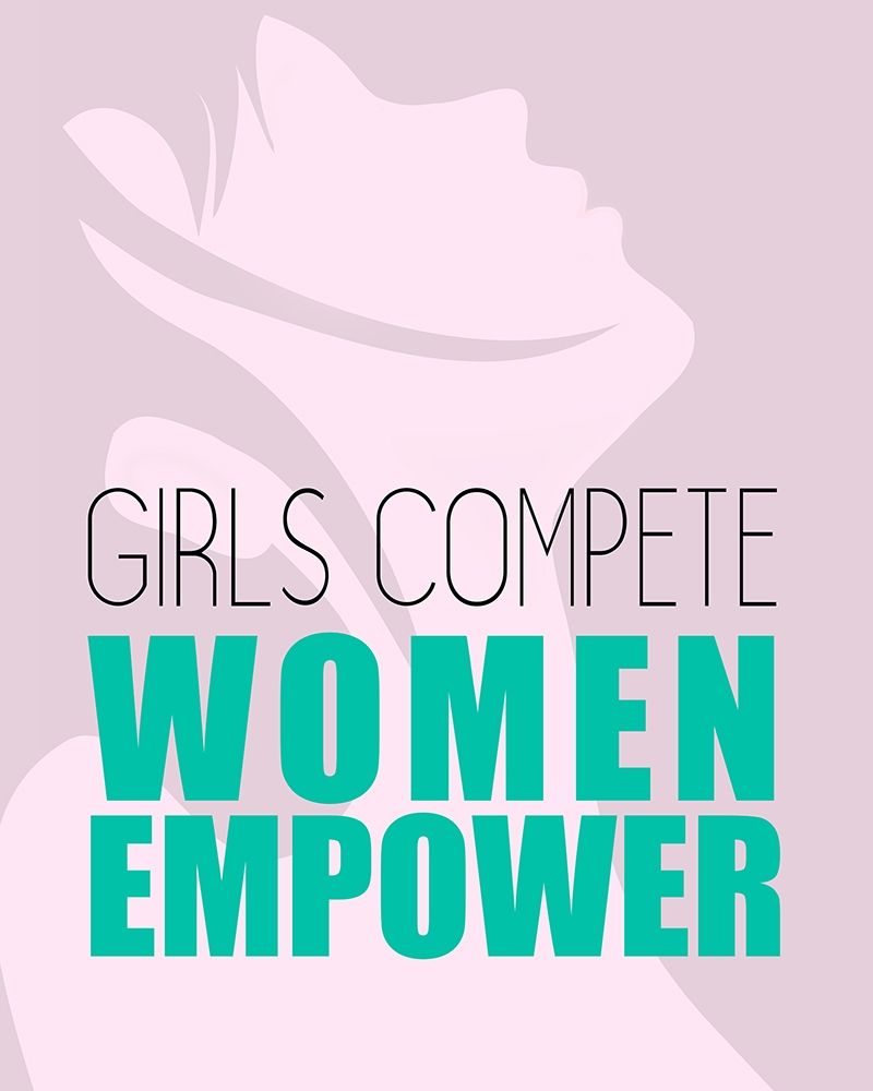 Girls Compete art print by Allen Kimberly for $57.95 CAD