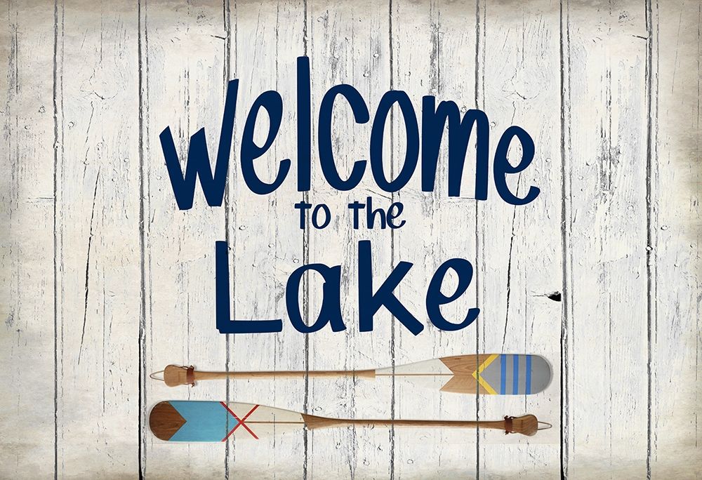 Welcome to the Lake art print by Allen Kimberly for $57.95 CAD