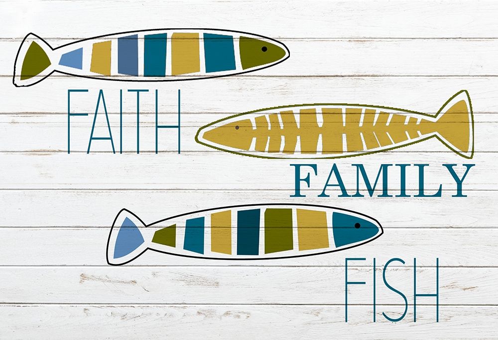 Faith and Fish art print by Allen Kimberly for $57.95 CAD