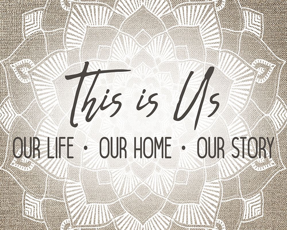 This is Us Mandala art print by Allen Kimberly for $57.95 CAD