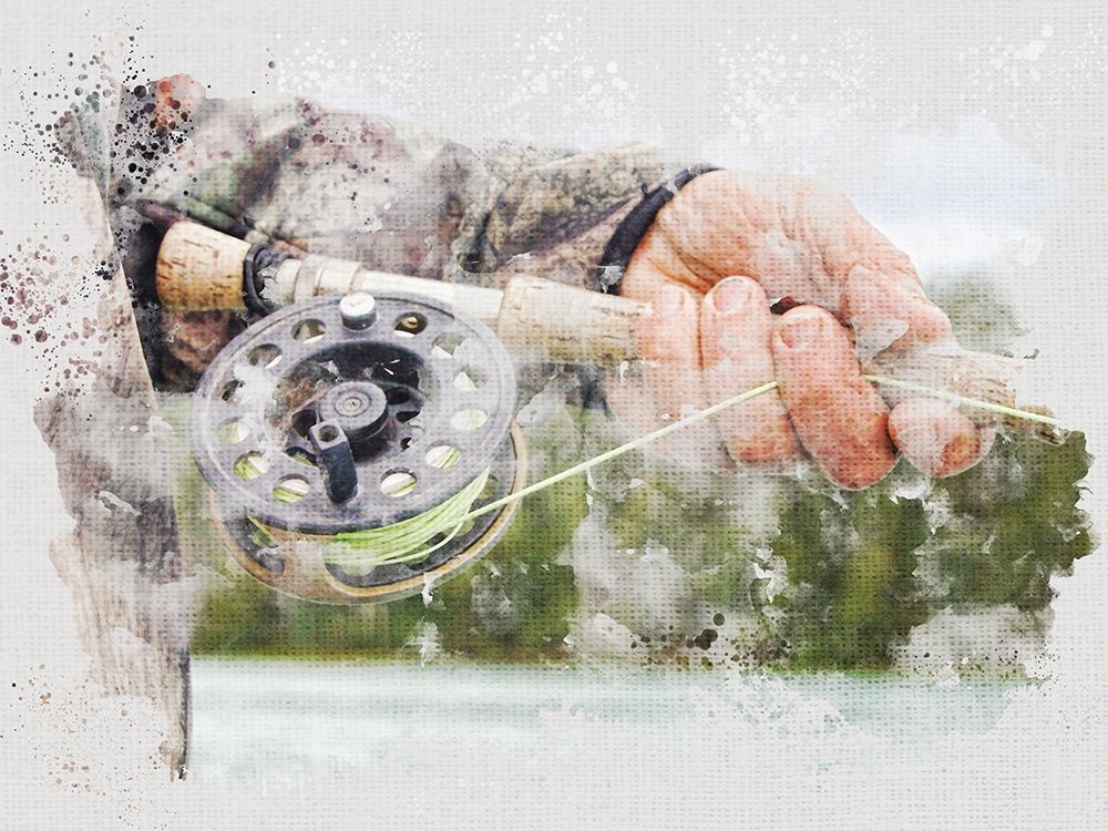 Fly Fishing art print by Kimberly Allen for $57.95 CAD