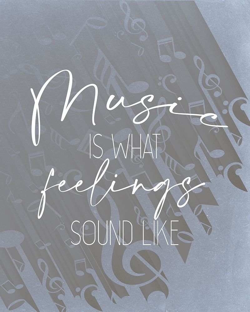 Music Feelings art print by Kimberly Allen for $57.95 CAD