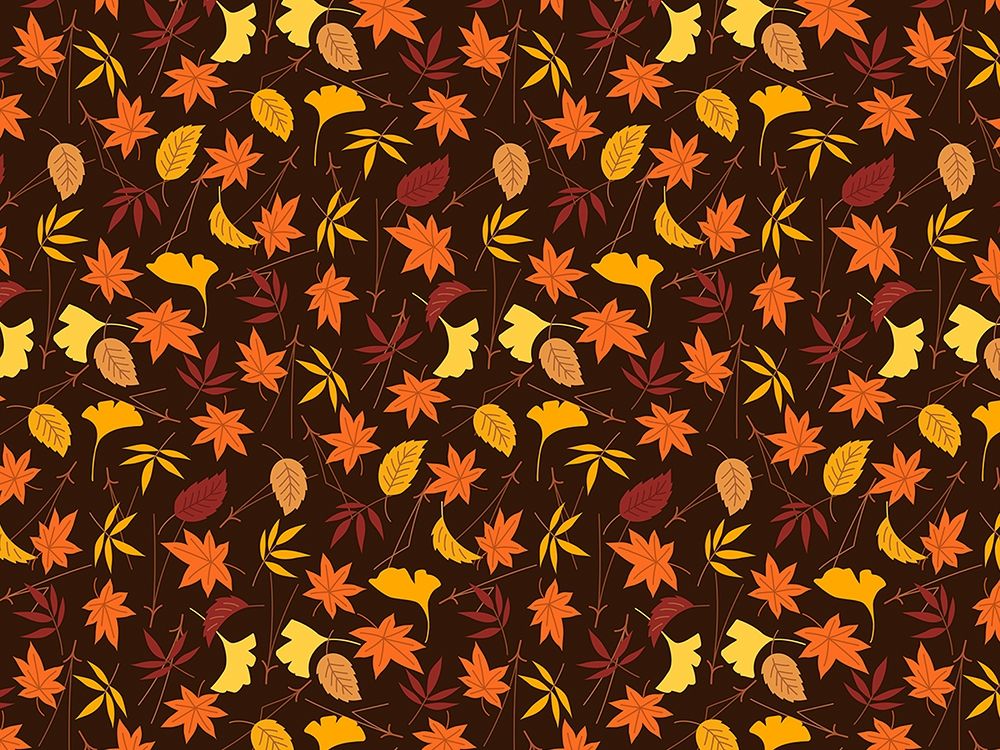 Falling leaves art print by Kimberly Allen for $57.95 CAD