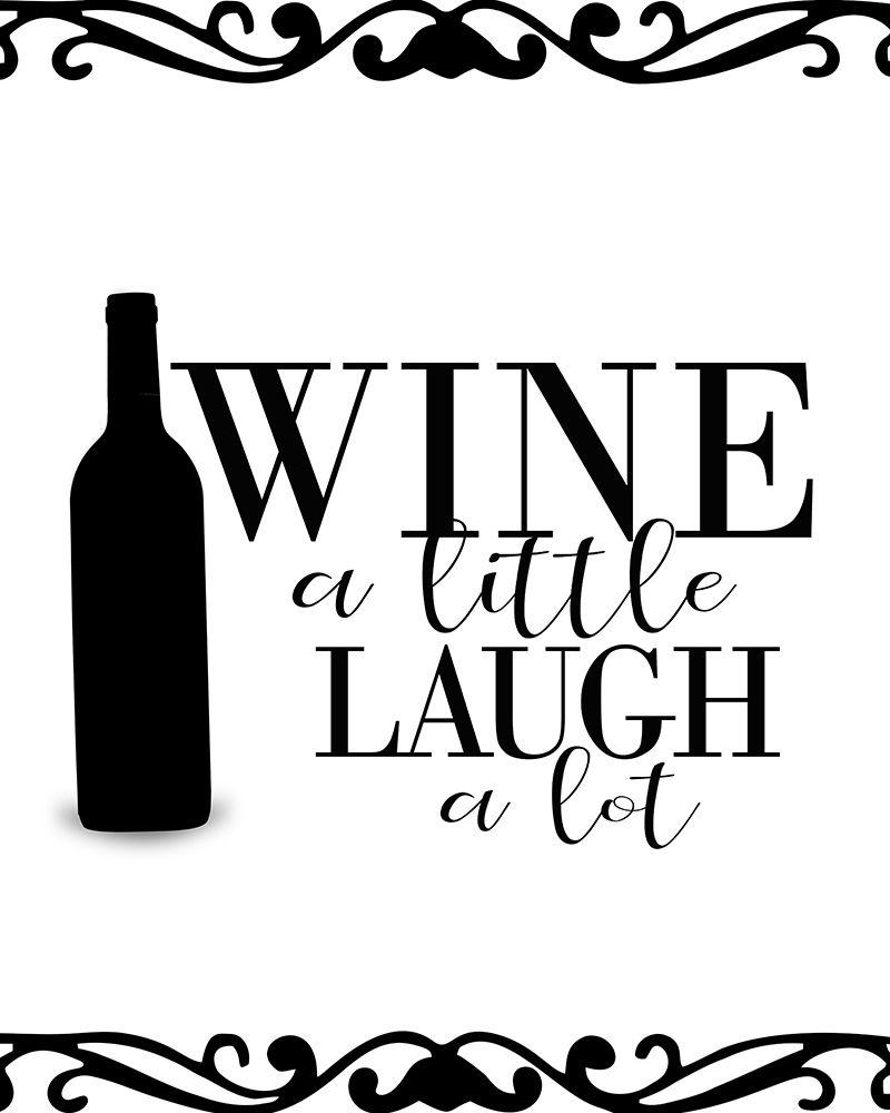 Wine a Little art print by Kimberly Allen for $57.95 CAD