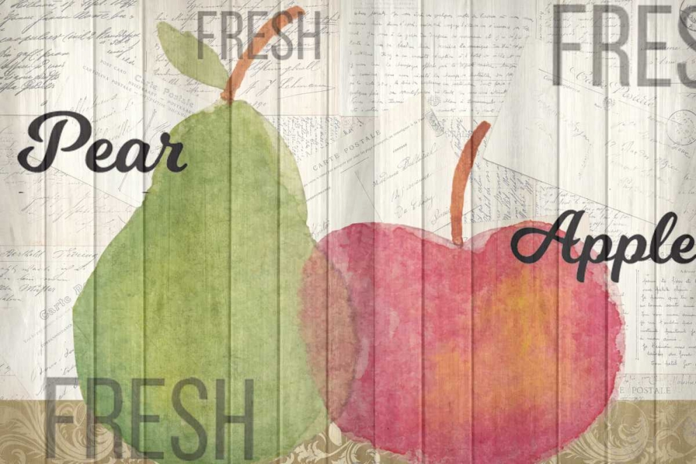 Apples and Pears art print by Kimberly Allen for $57.95 CAD