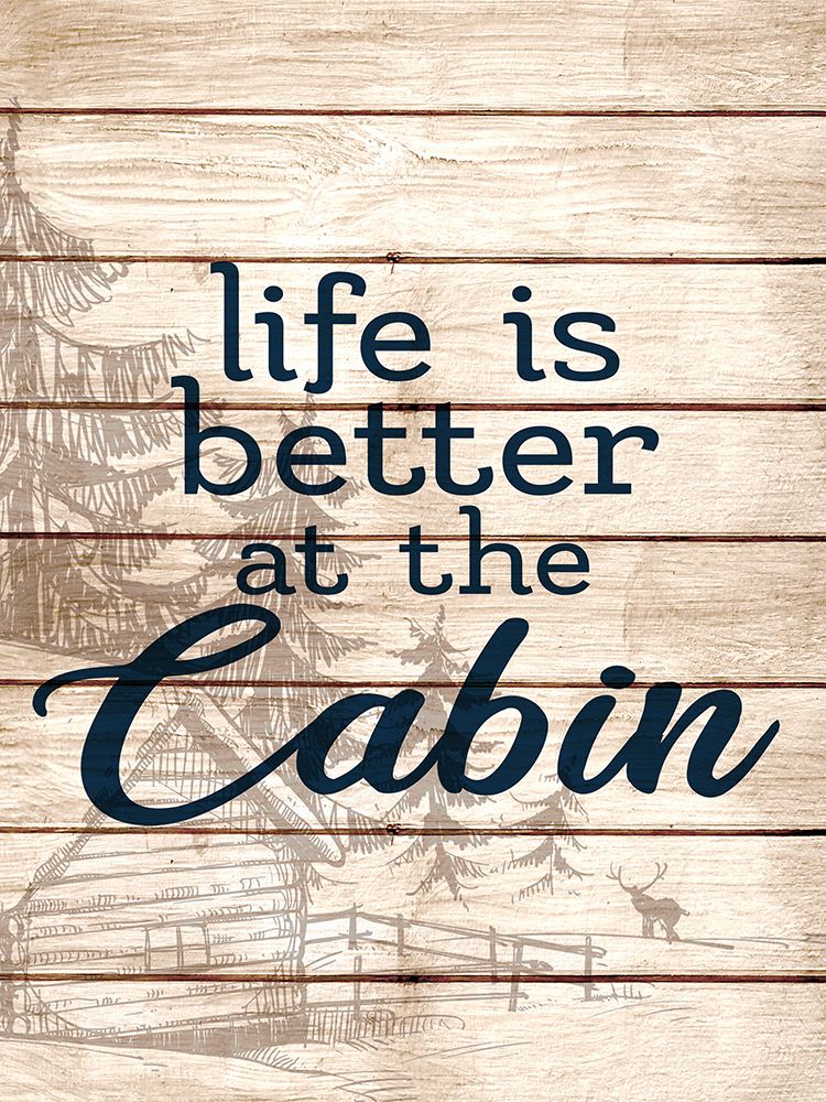At the Cabin art print by Kimberly Allen for $57.95 CAD