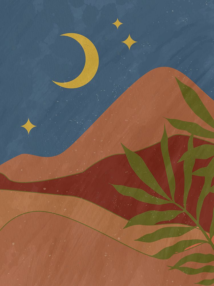 Desert Moon art print by Kimberly Allen for $57.95 CAD