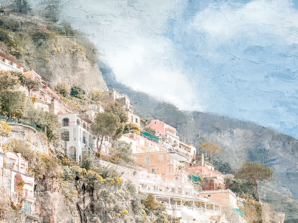 Amalfi Coast art print by Kimberly Allen for $57.95 CAD