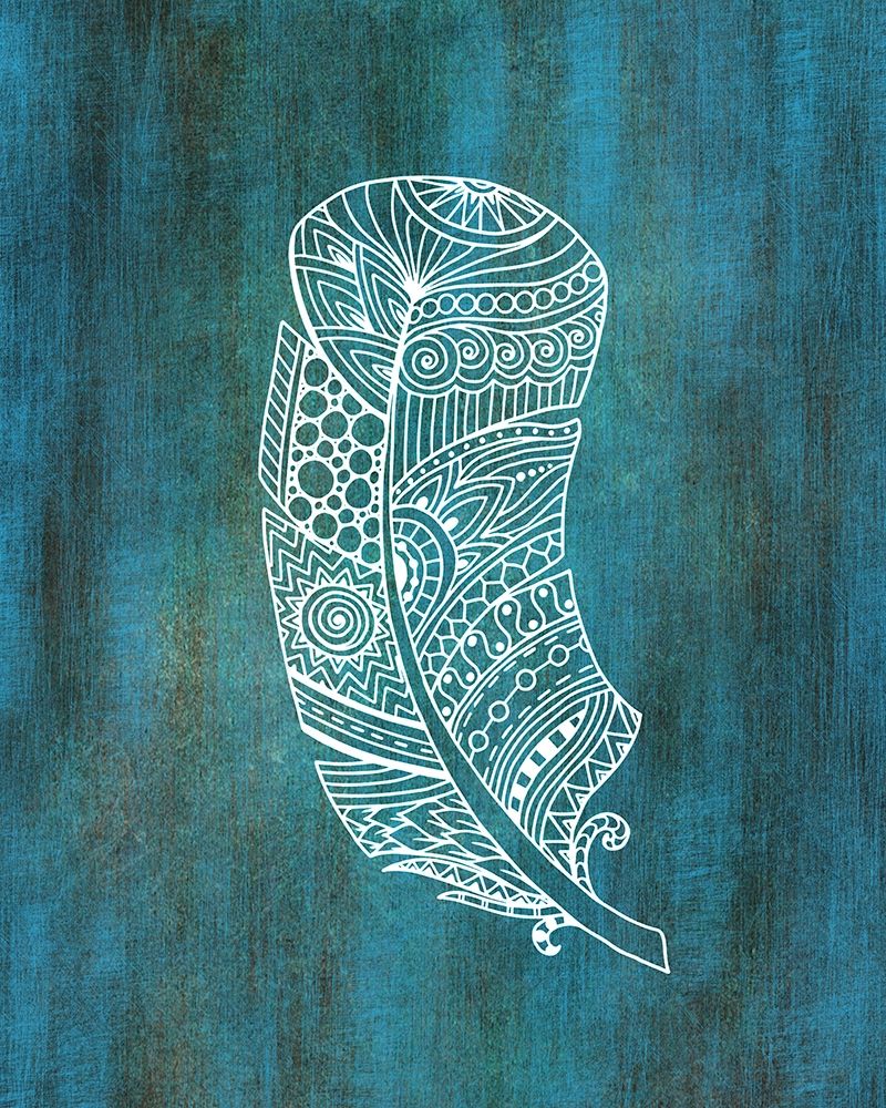 Ethnic Feather 2 art print by Allen Kimberly for $57.95 CAD