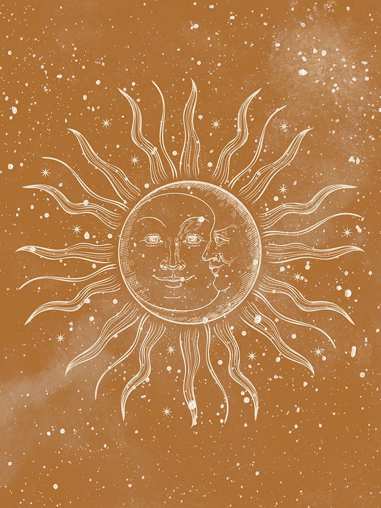 Sun Moon art print by Kimberly Allen for $57.95 CAD