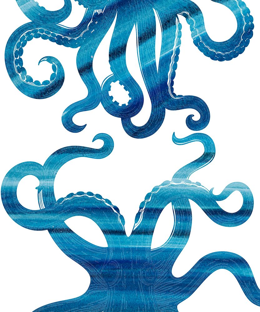 Ombre Octopus art print by Kimberly Allen for $57.95 CAD
