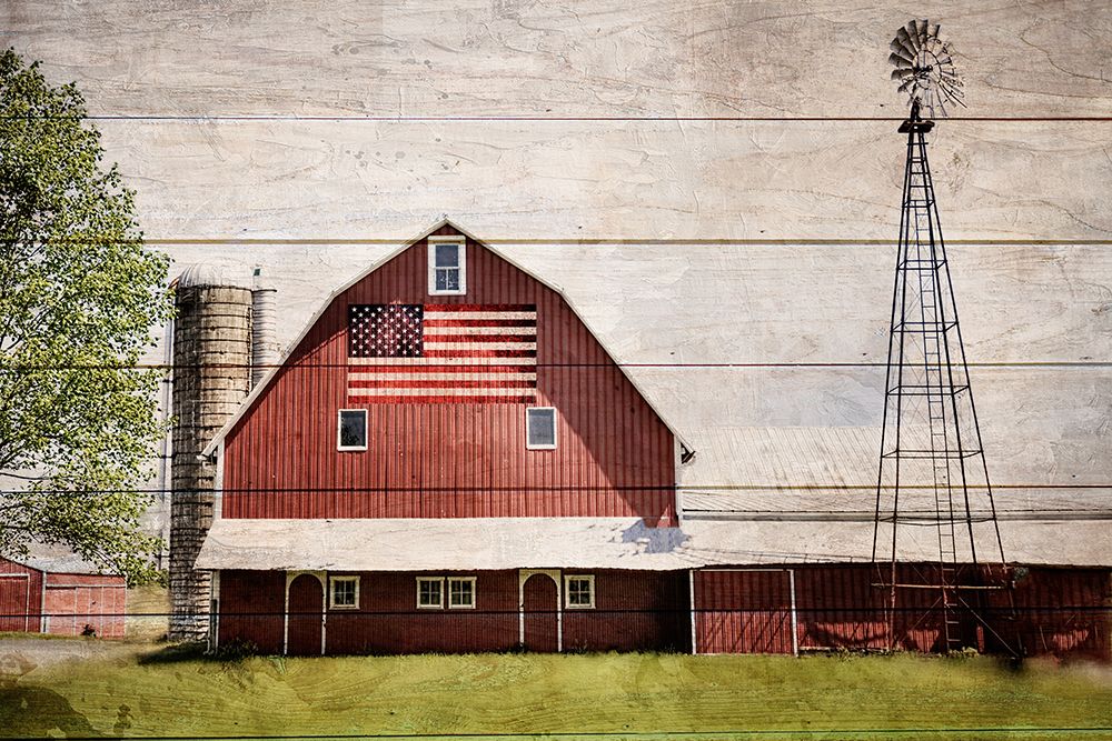 Heartland Barn art print by Kimberly Allen for $57.95 CAD