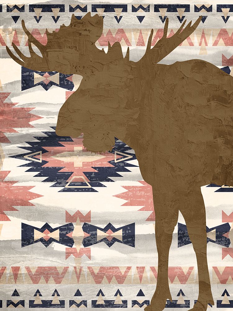Moose Walk 2 art print by Kimberly Allen for $57.95 CAD