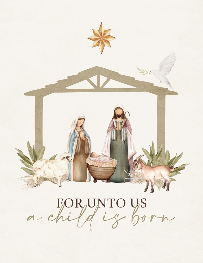 For Unto Us art print by Kimberly Allen for $57.95 CAD