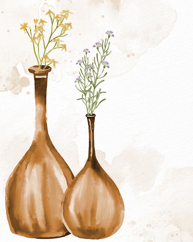 Wildflower Vases 1 art print by Kimberly Allen for $57.95 CAD