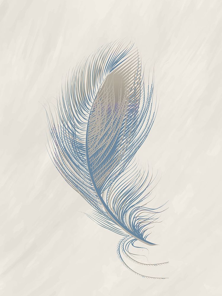 Soft Feather 2 art print by Kimberly Allen for $57.95 CAD