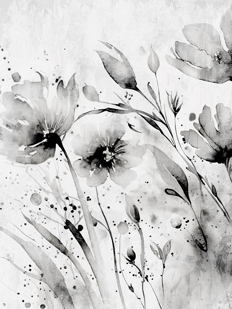 Wild Black and White 1 art print by Kimberly Allen for $57.95 CAD